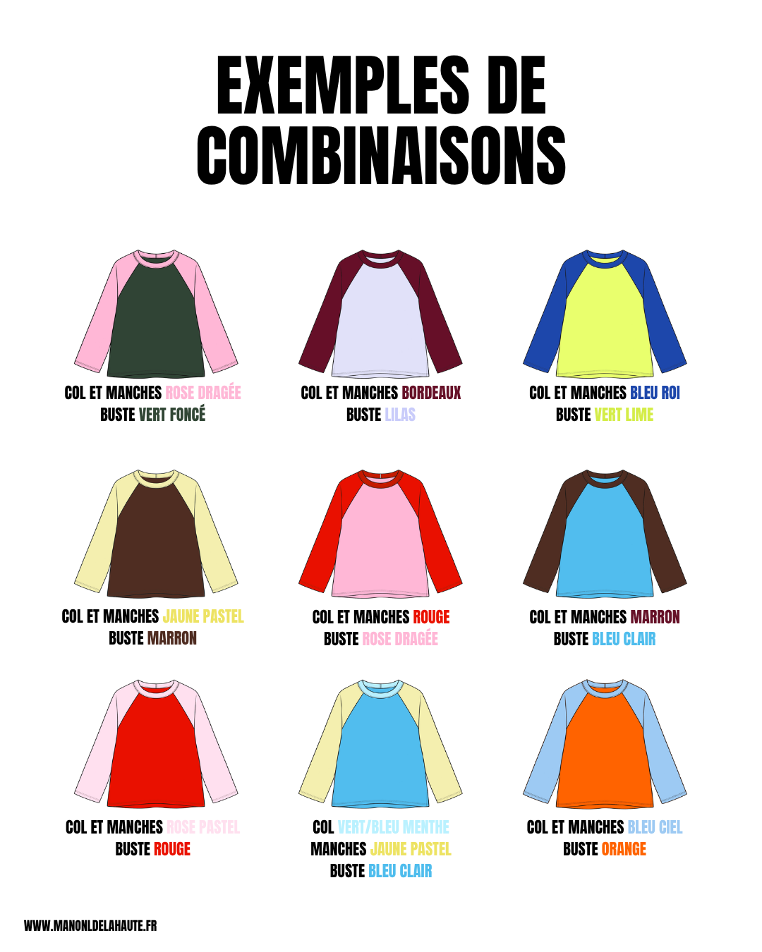 T-shirt Baseball à manches raglan personnalisable (pré-commande)